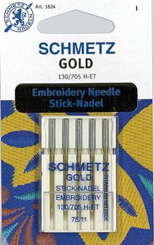 AGUJA PLANA BORDAR Nº 75 CON NOTRURO DE TITANIO