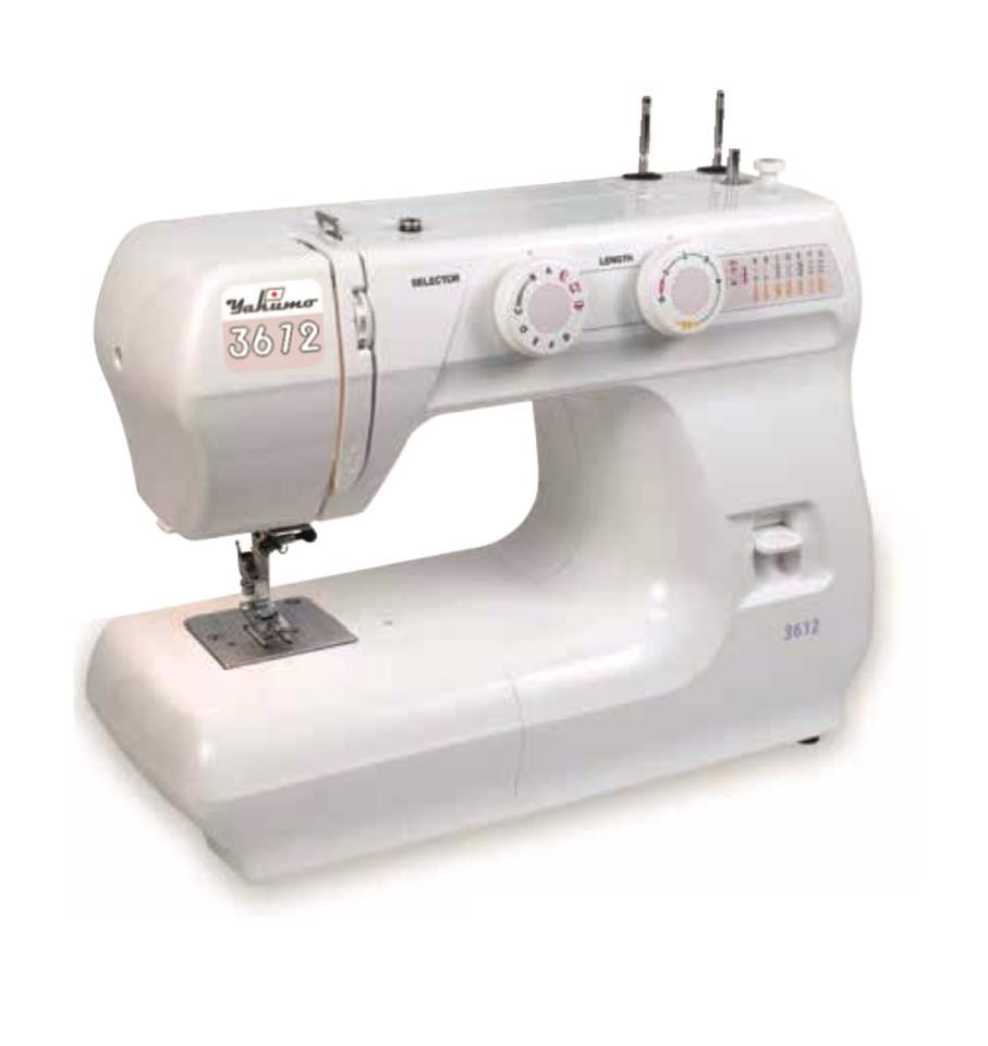 MAQUINA DE COSER PORTATIL BASICA ECONOMICA 3612 - Máquinas de coser Aparicio