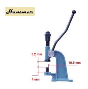 TROQUELADORA PRENSA MANUAL FORRAR , OJETES ...