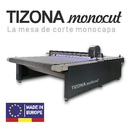 MESA DE CORTE AUTOMATICO MONOCAPA Made in Spain